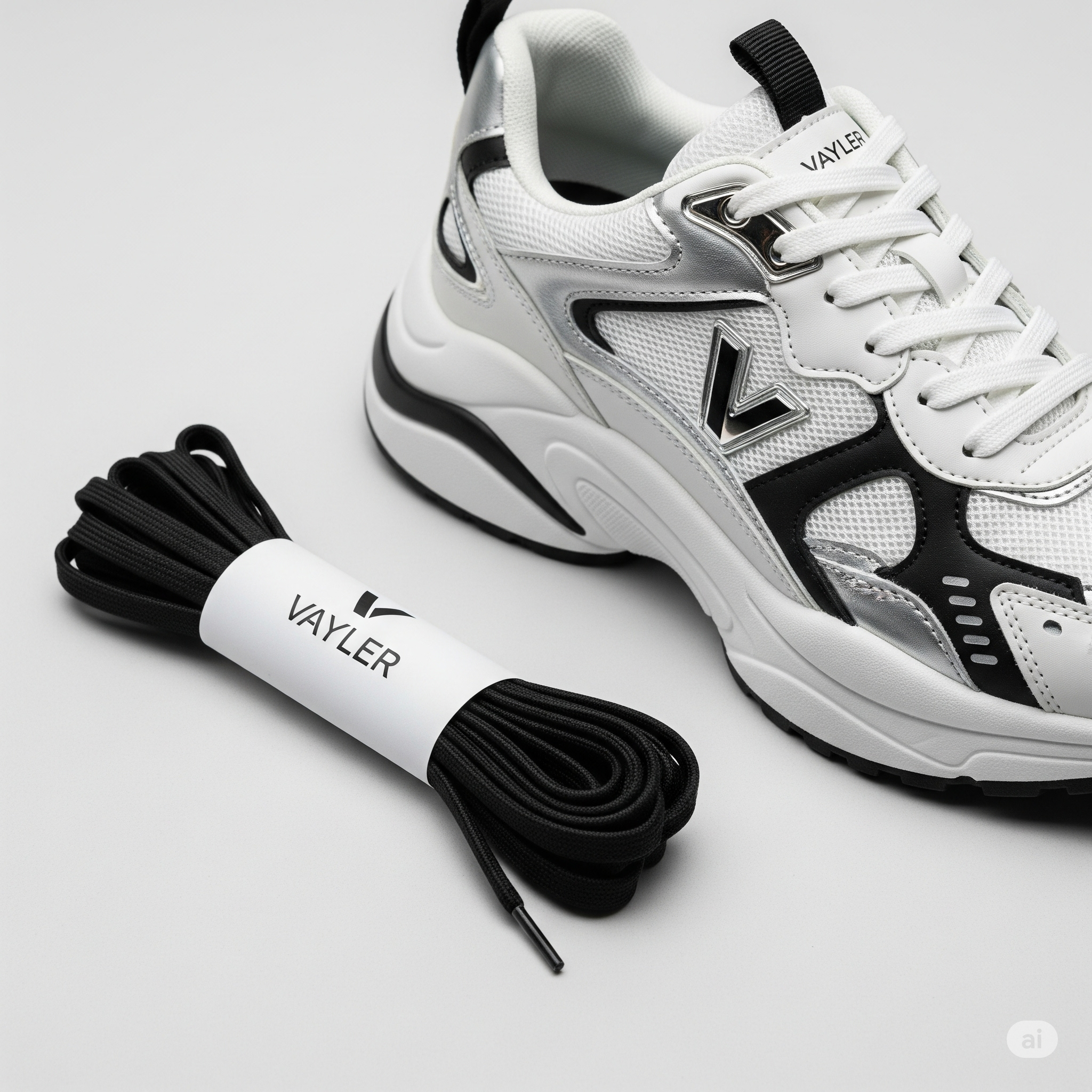 Collection de lacets de différentes couleurs